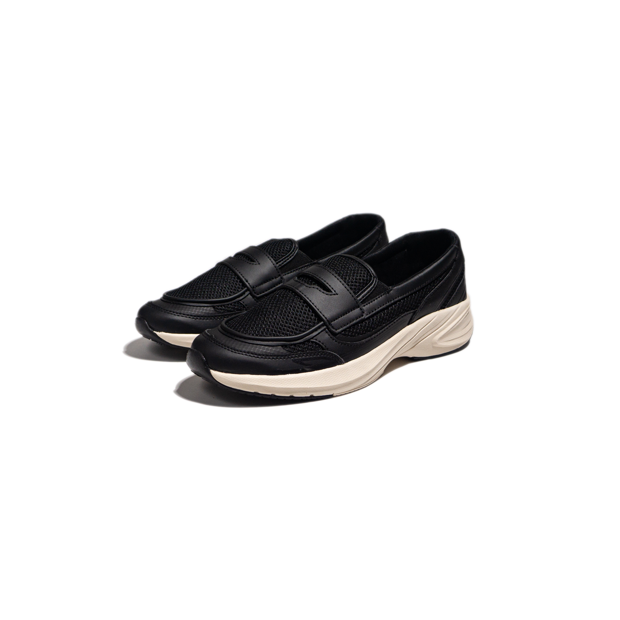 Nomad Loafers Black White