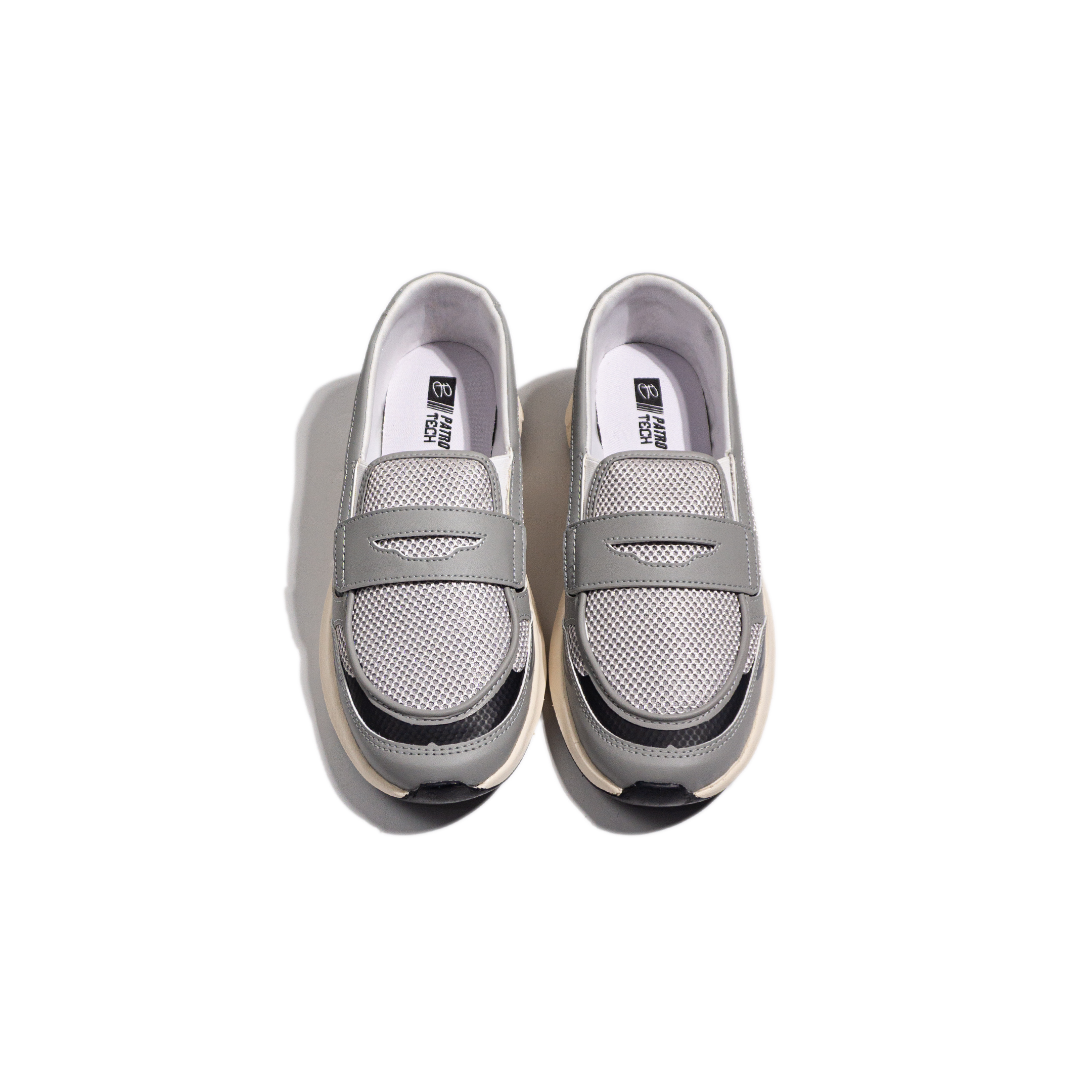 Nomad Loafers Grey White - Image 2