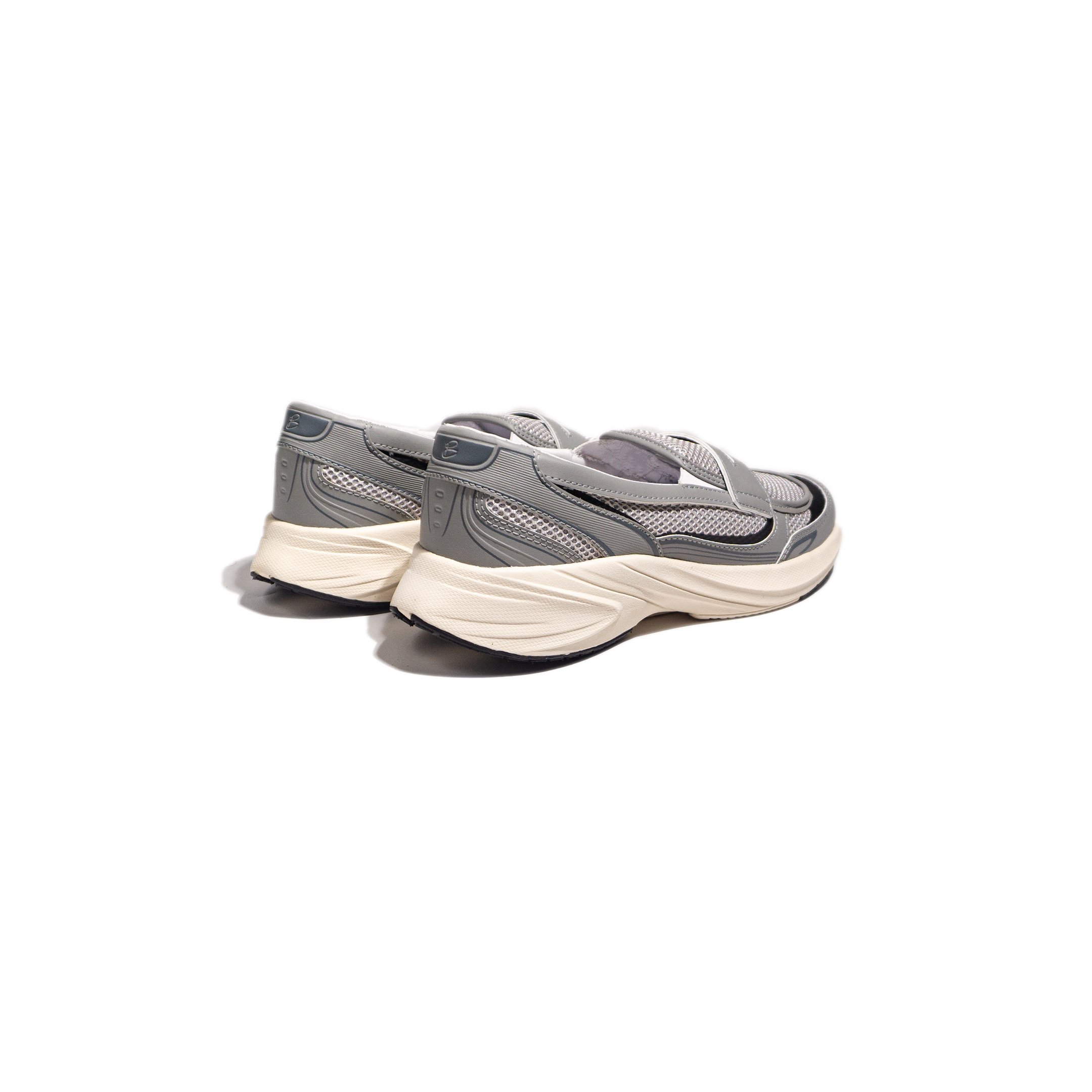 Nomad Loafers Grey White - Image 4