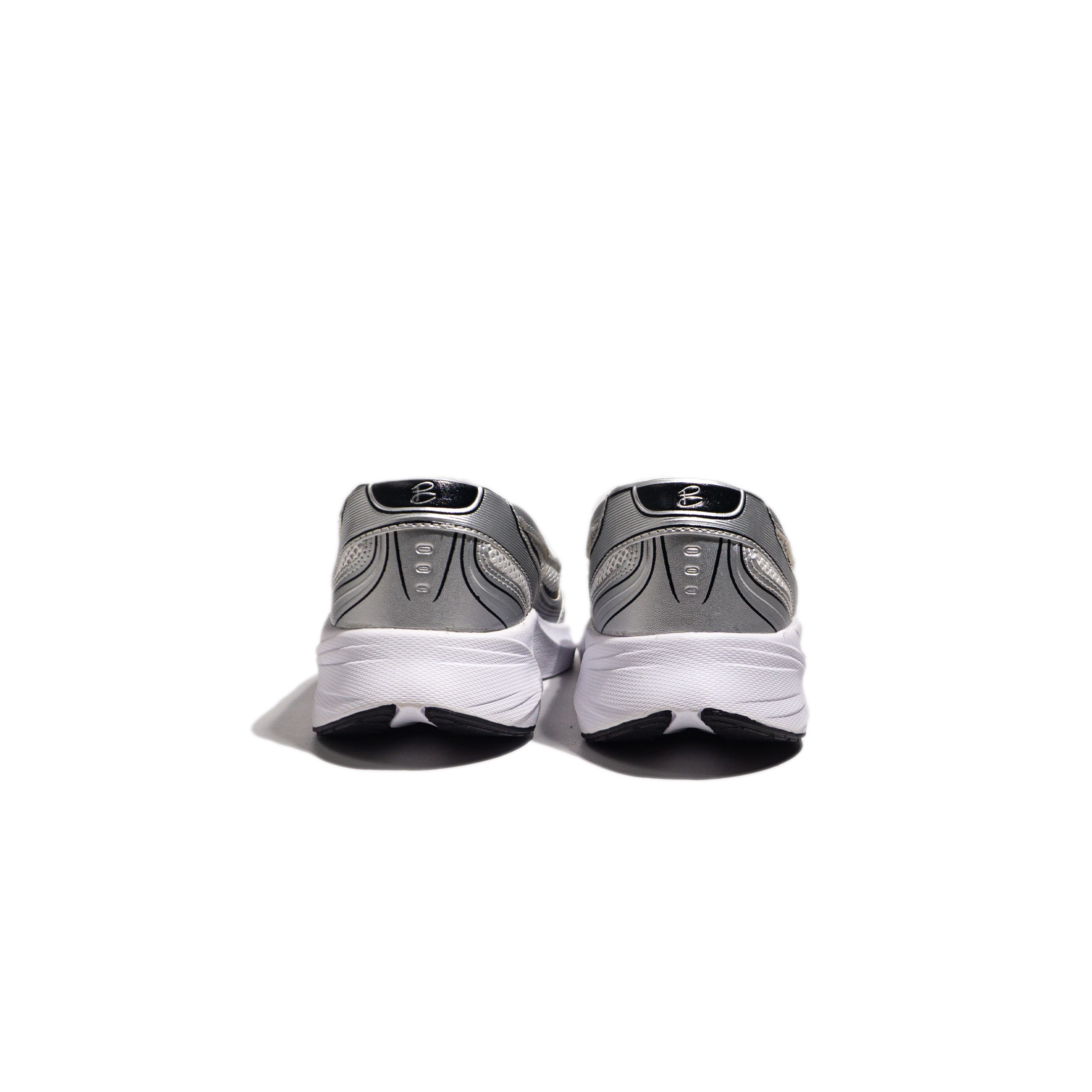 Nomad Loafers White Silver - Image 4