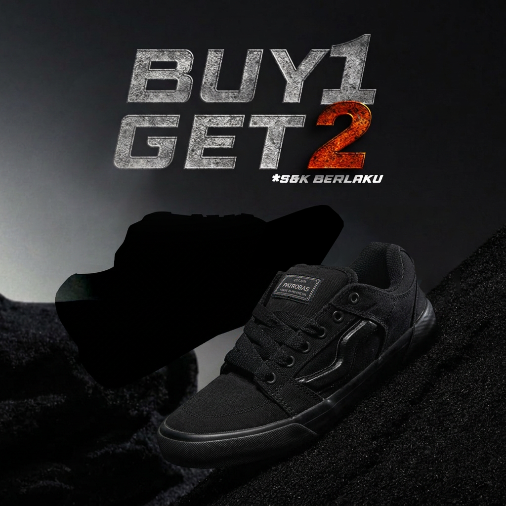 BUY 1 GET 2 - Bulky All Black