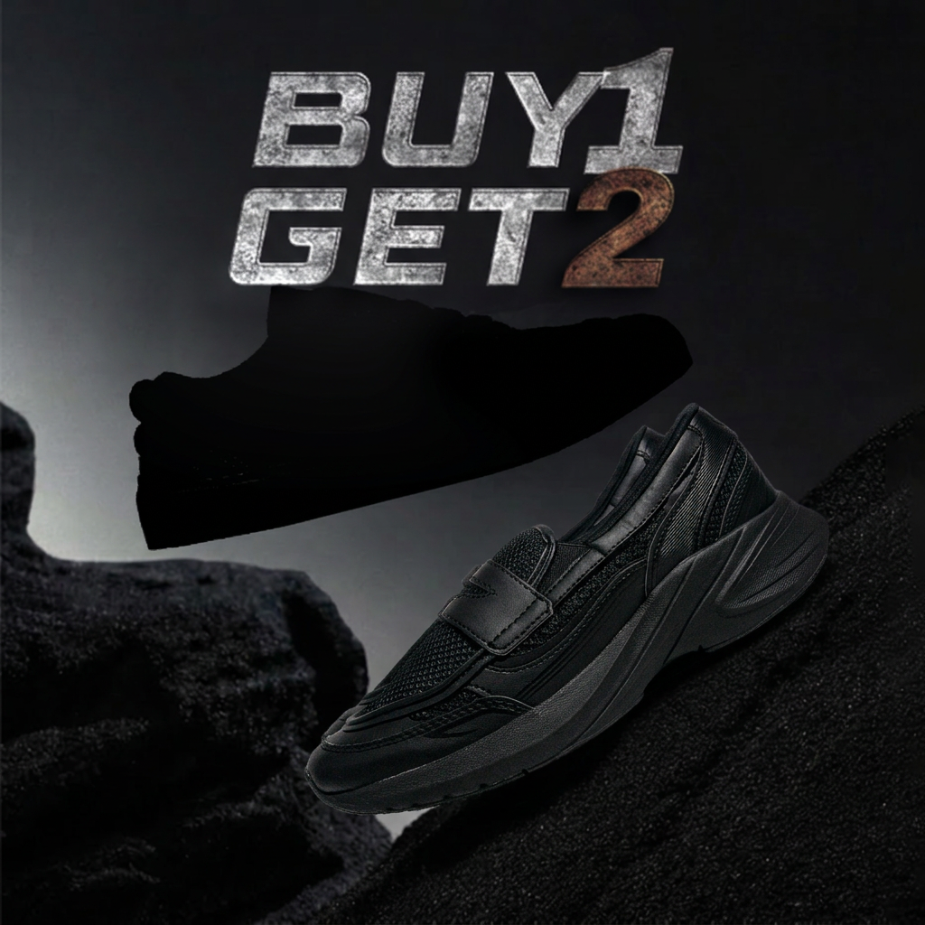 BUY 1 GET 2 - Nomad Loafers All Black